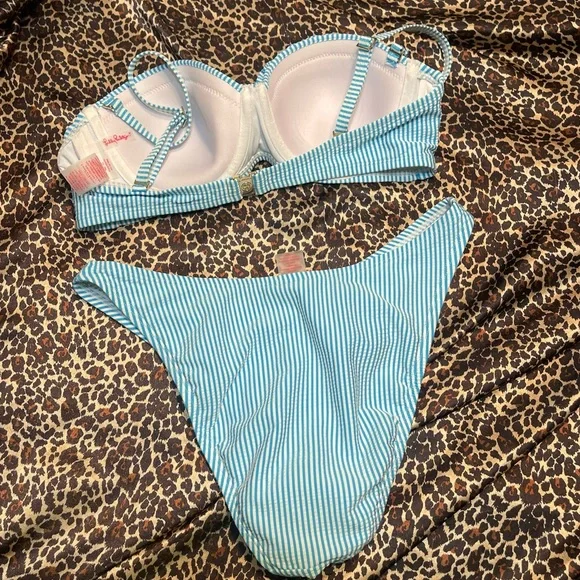 Lilly Pulitzer Leven Striped Bikini Set - Picture 2 of 16